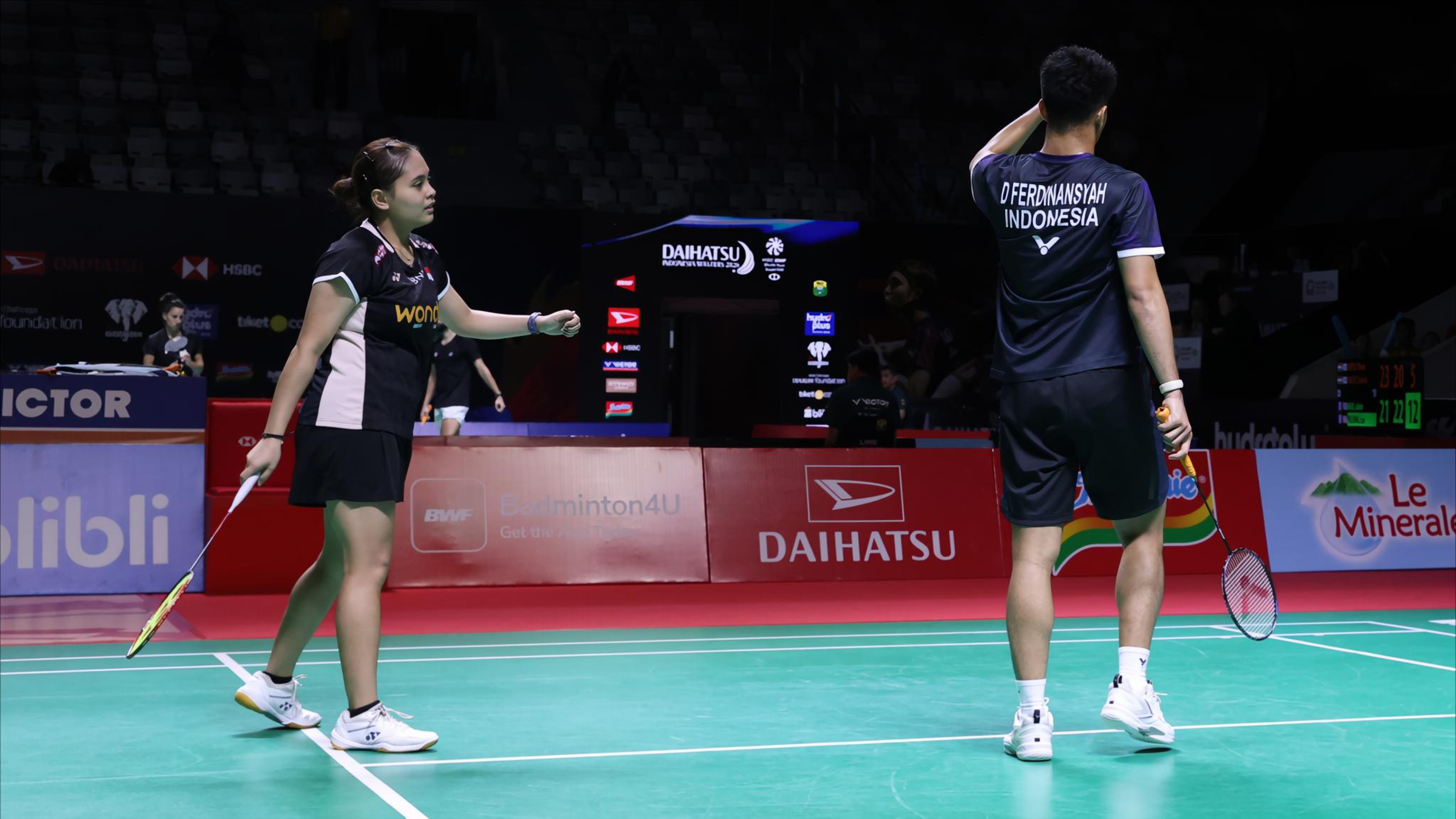 Debut Dejan-Bernadine Berbuah Manis di Indonesia Masters 2026
