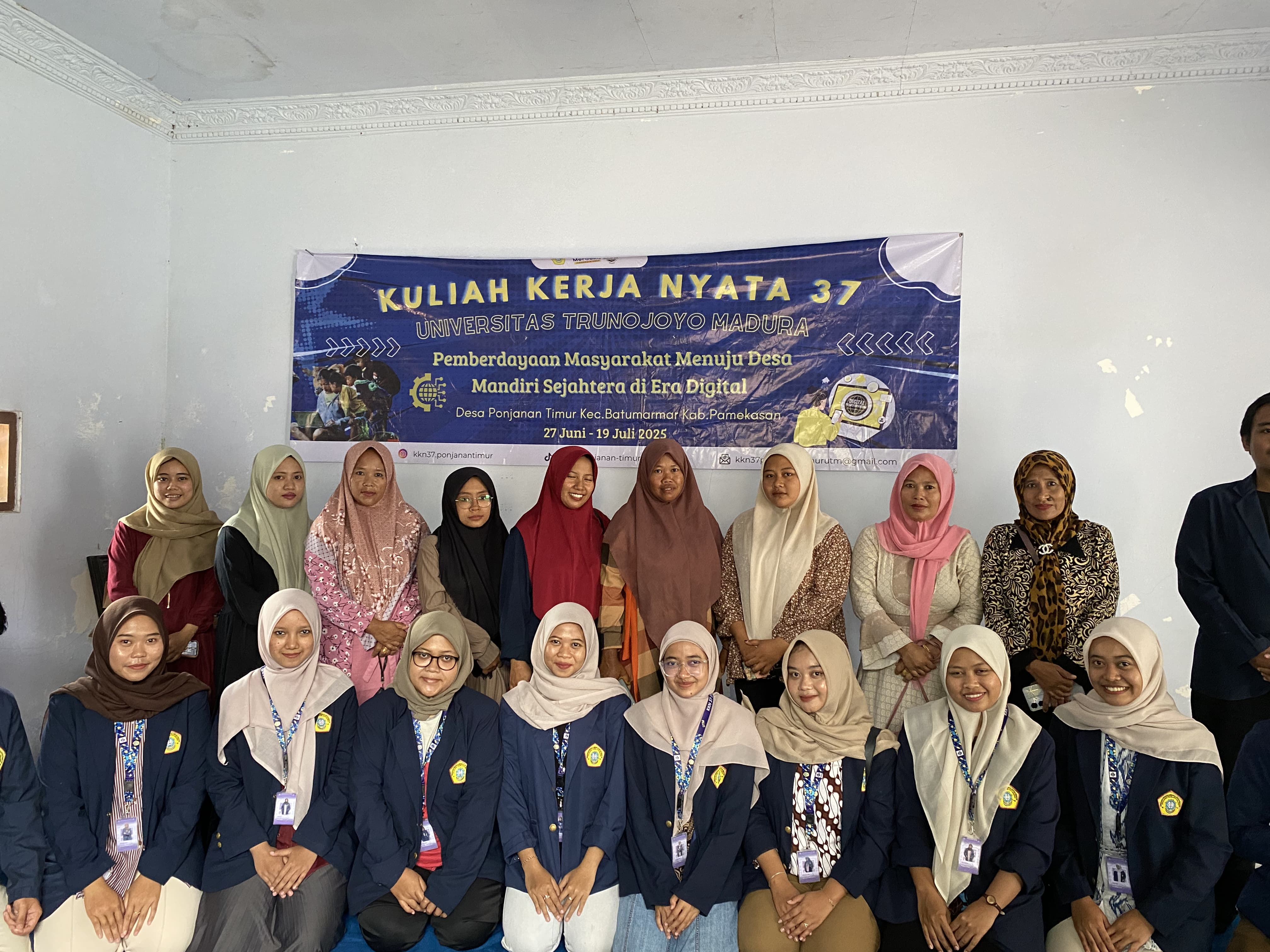 Optimalisasi Potensi Sosial-Ekonomi Desa Ponjanan Timur Melalui Digital Mapping oleh Mahasiswa KKN Kelompok 37 Universitas Trunojoyo Madura