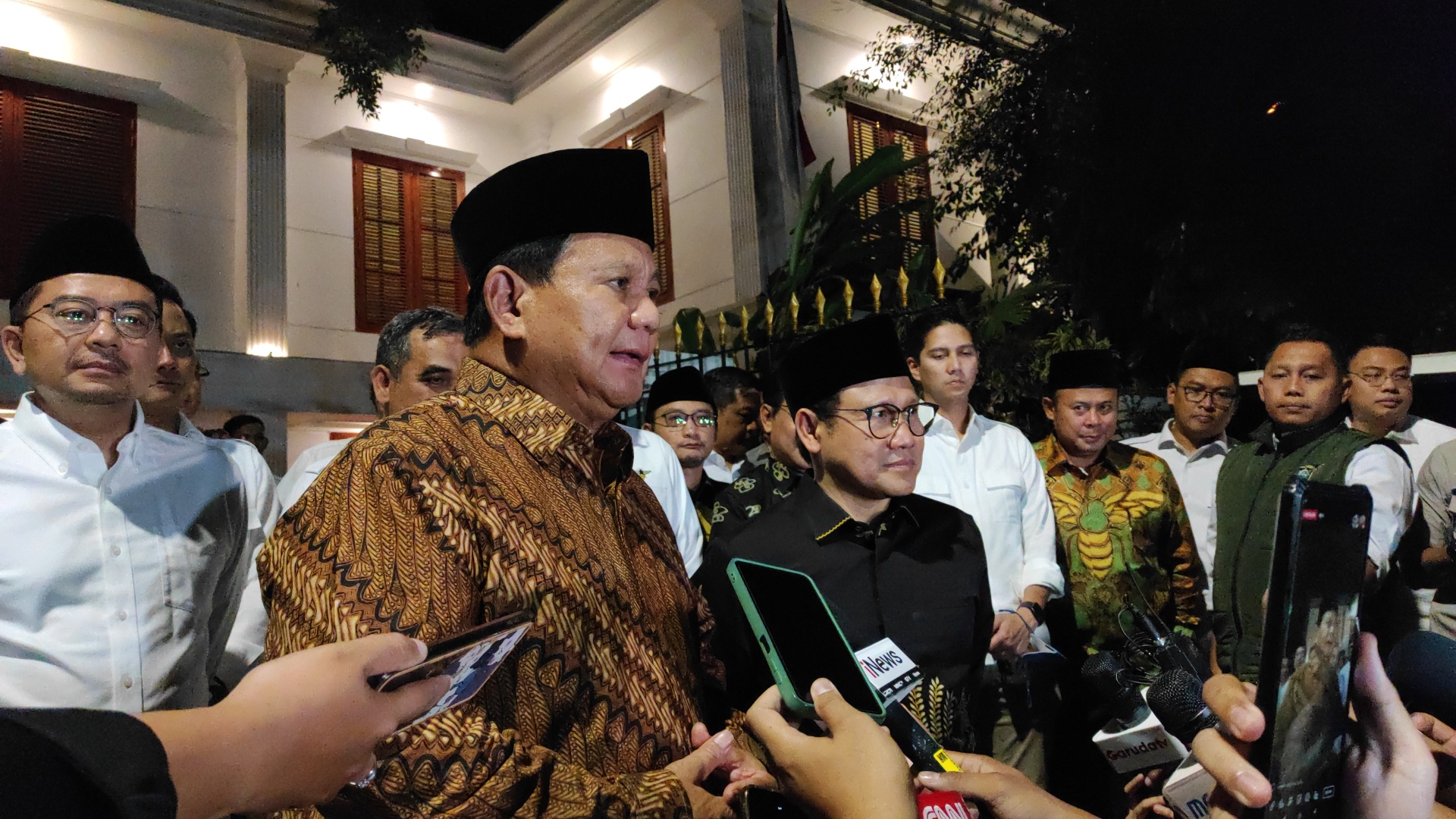 Ditanya Soal Sandiaga Uno, Prabowo Subianto: Sudah Lama Beliau Tidak Mengatakan Mau Pindah