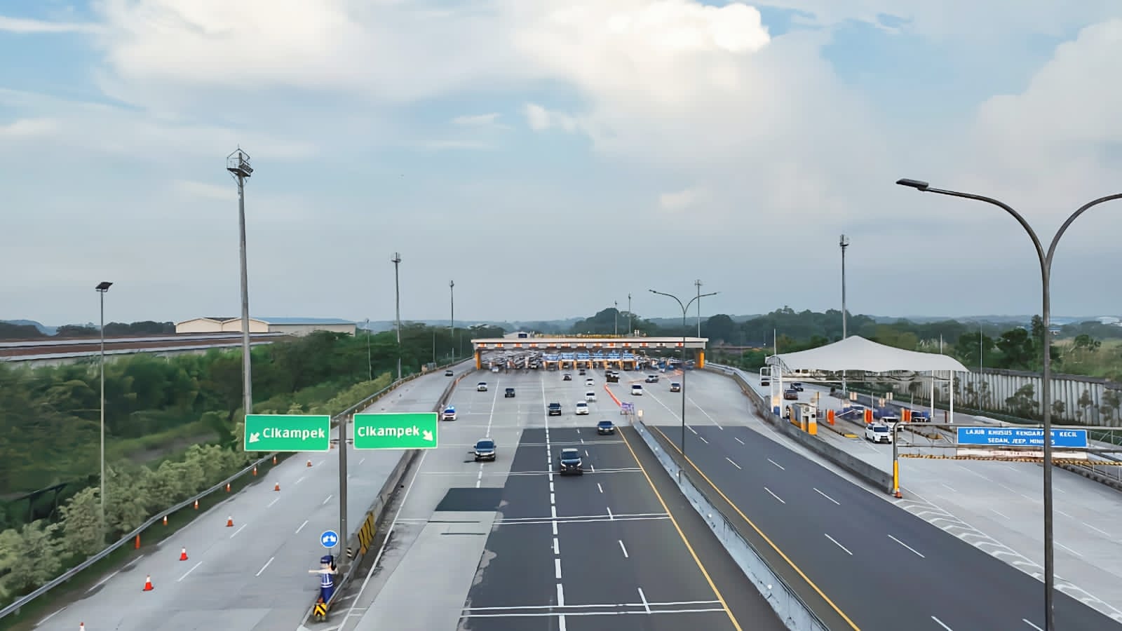 Asyik! Jalur Tol Jakarta-Cikampek II Dibuka Tarif Gratis saat Mudik Lebaran 2024
