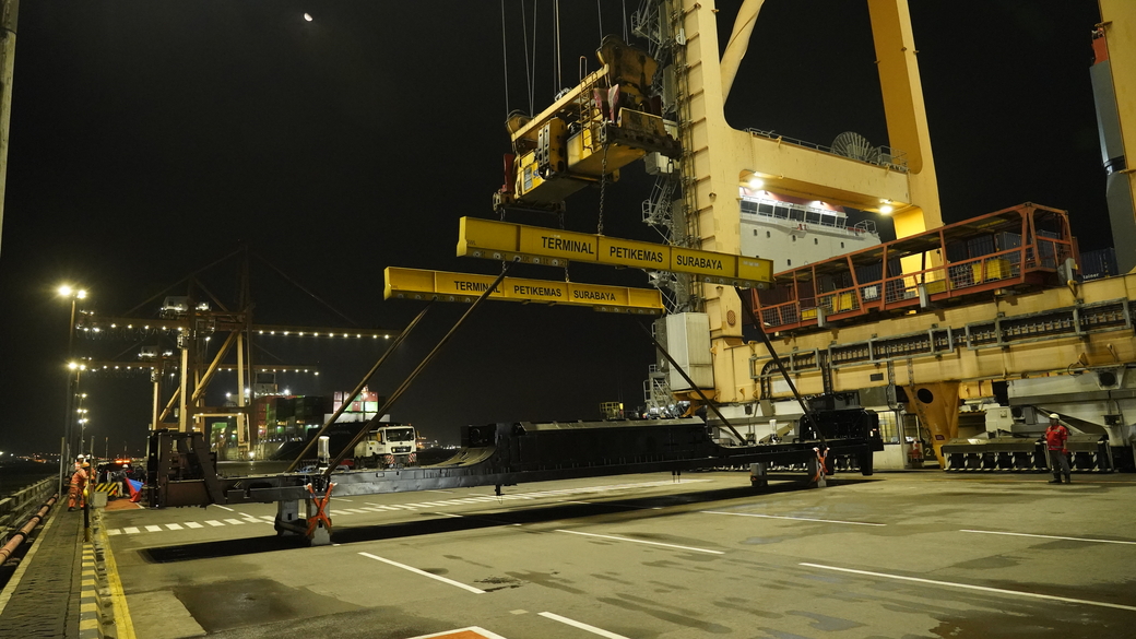 Perkuat Ekspansi Pasar Global, PT INKA Kirim Tiga Platform Lokomotif ke Australia