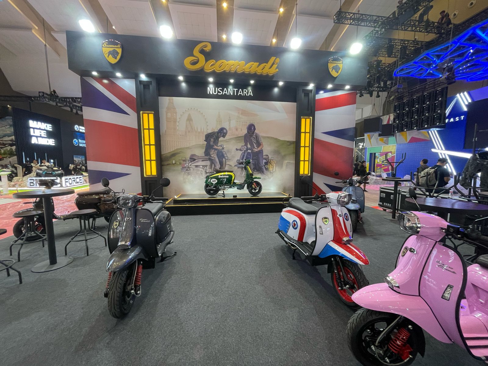 Scomadi Luncurkan Skuter Racing di IIMS 2025