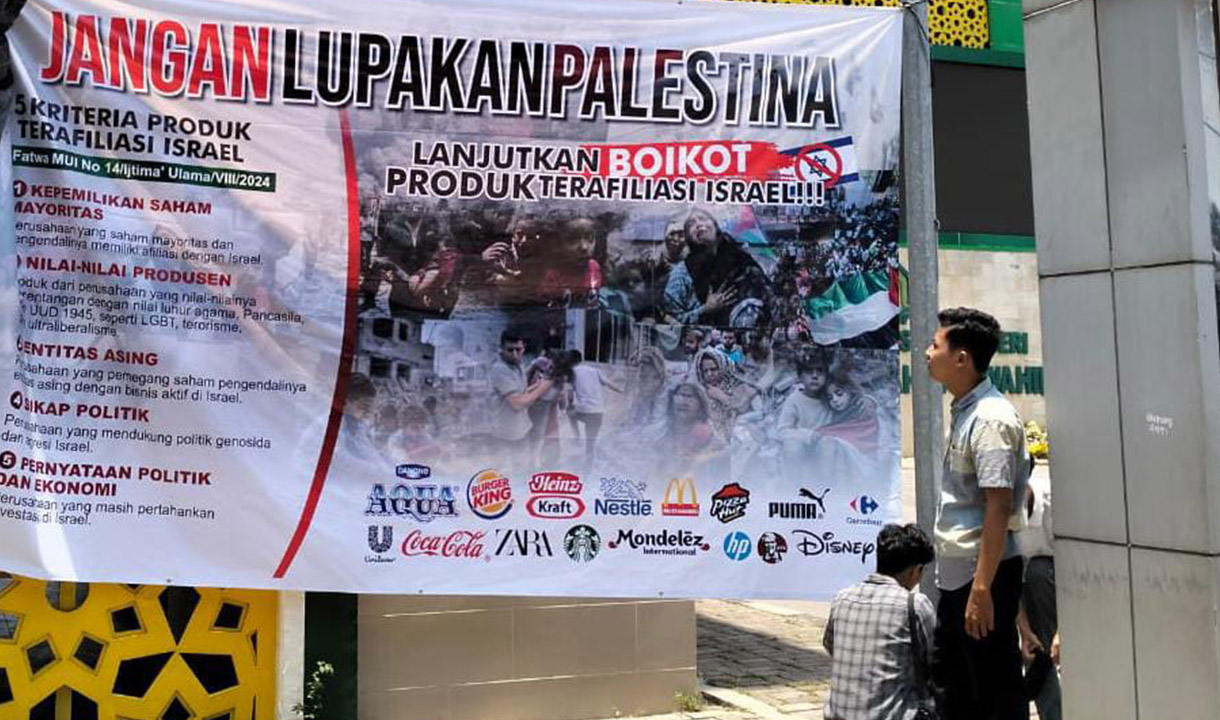 Mahasiswa Berbagai Daerah Serukan Lanjut Boikot Produk Terafiliasi Israel Buntut Berlanjutnya Genosida di Palestina