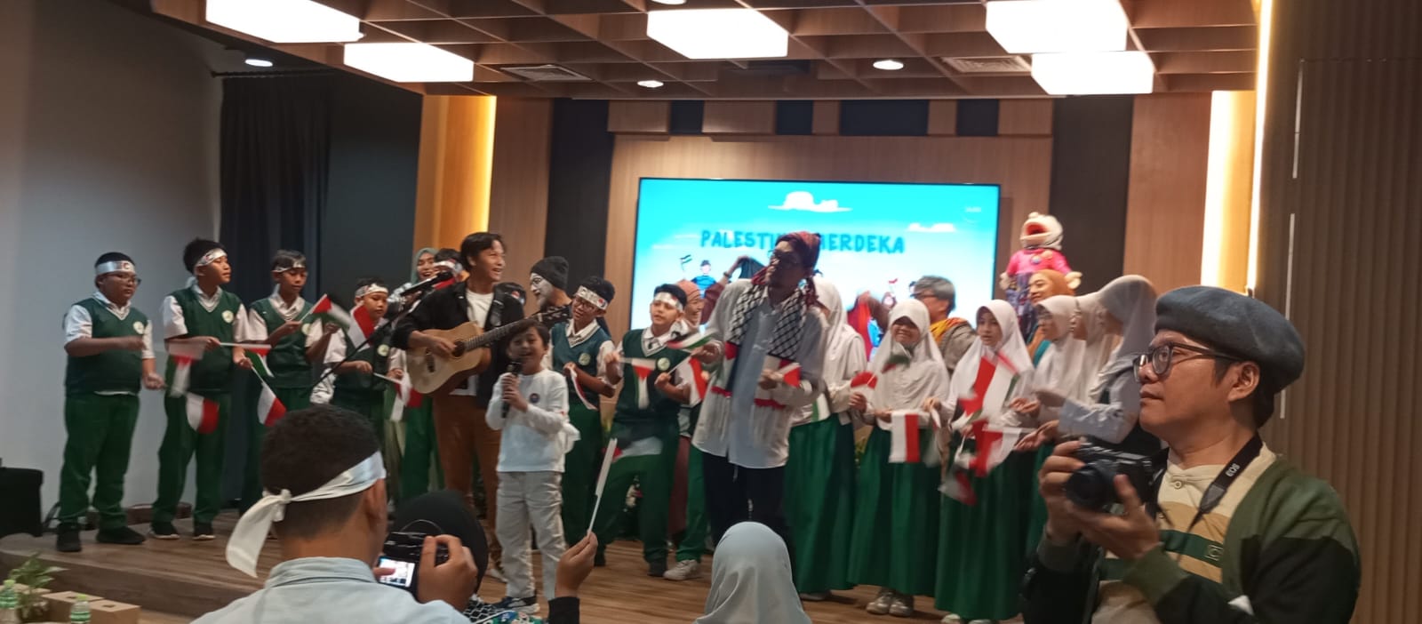 Lewat Dongeng, Forum Pendongeng Nasional Bersama Dompet Dhuafa Gulirkan Aksi Bagi Palestina
