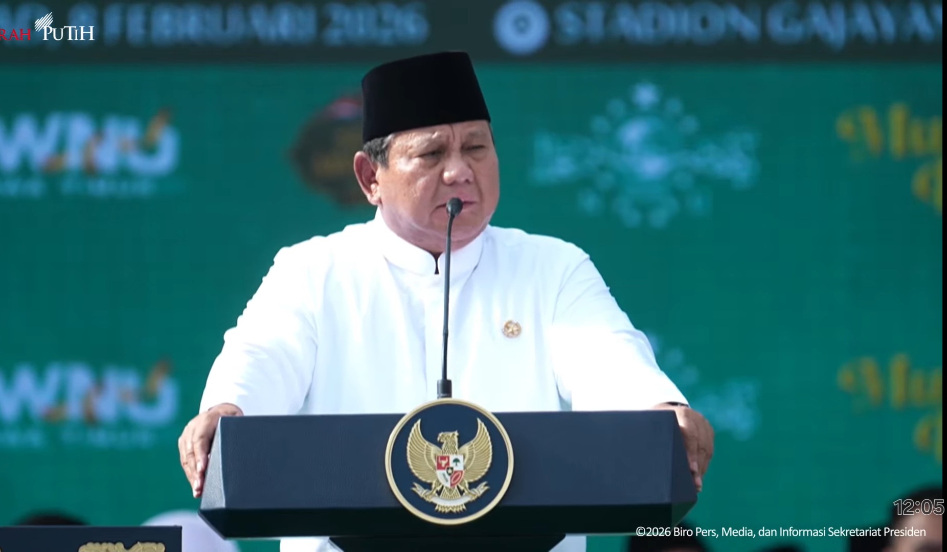 Prabowo: Berada di Tengah NU Membuat Saya Lebih Berani Membela Rakyat