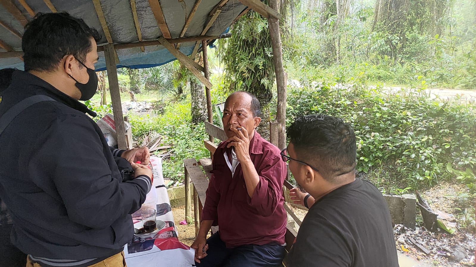 Buron Selama 11 Tahun, Terpidana Korupsi TPPU Distribusi BBM Pertamina Riau Ditangkap Saat Santai di Pondok Perkebunan Sawit