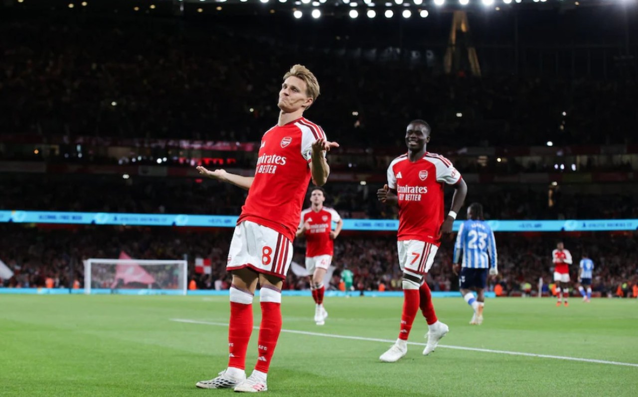 Rating Pemain Arsenal yang Sikat Coventry 3-0, Martin Odegaard Tertinggi!