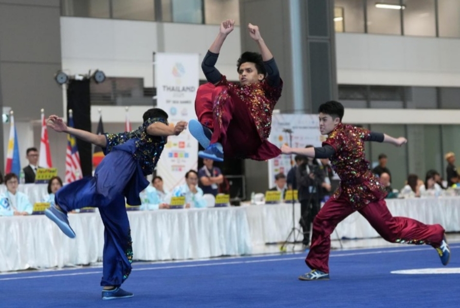 Tim Wushu Indonesia Sabet Juara Umum di SEA Games 2025 Thailand