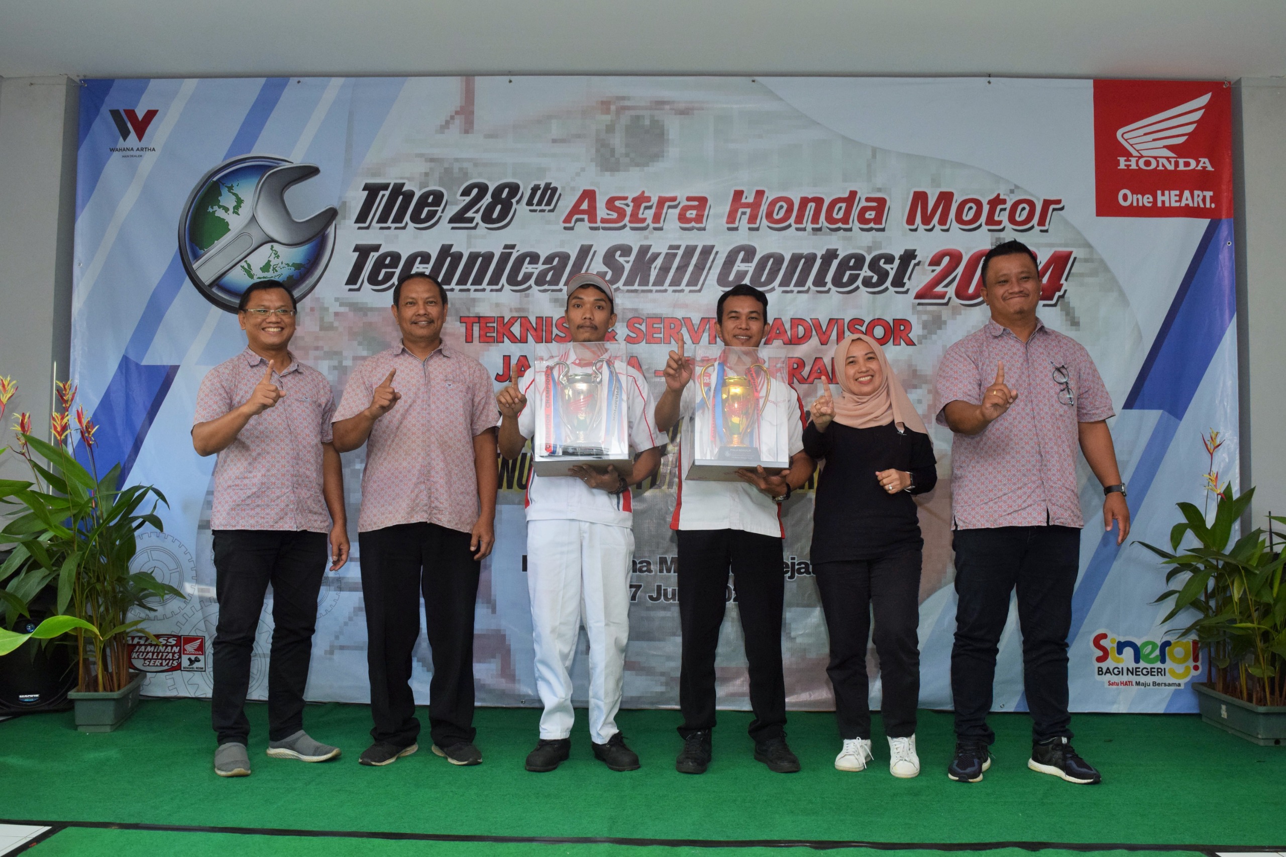 Inilah Bengkel AHASS Terbaik Jakarta-Tangerang dalam The 28th Technical Skill Contest 2024