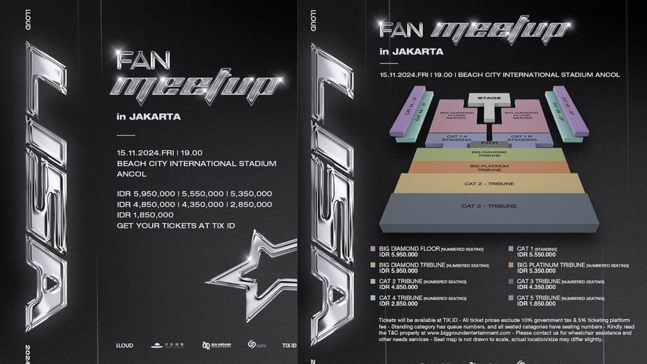 Harga Tiket Fan Meet Lisa BLACKPINK di Jakarta 15 November 2024, Termurah Rp1,8 Juta