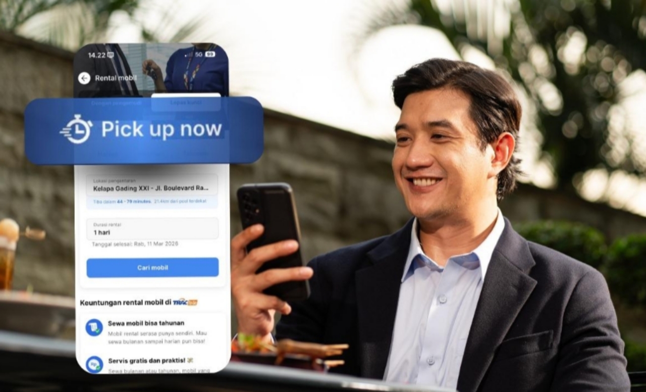 Solusi Anti Ribet: Pesan Mobil Instan di Hari yang Sama dengan Fitur Pick up now TRAC
