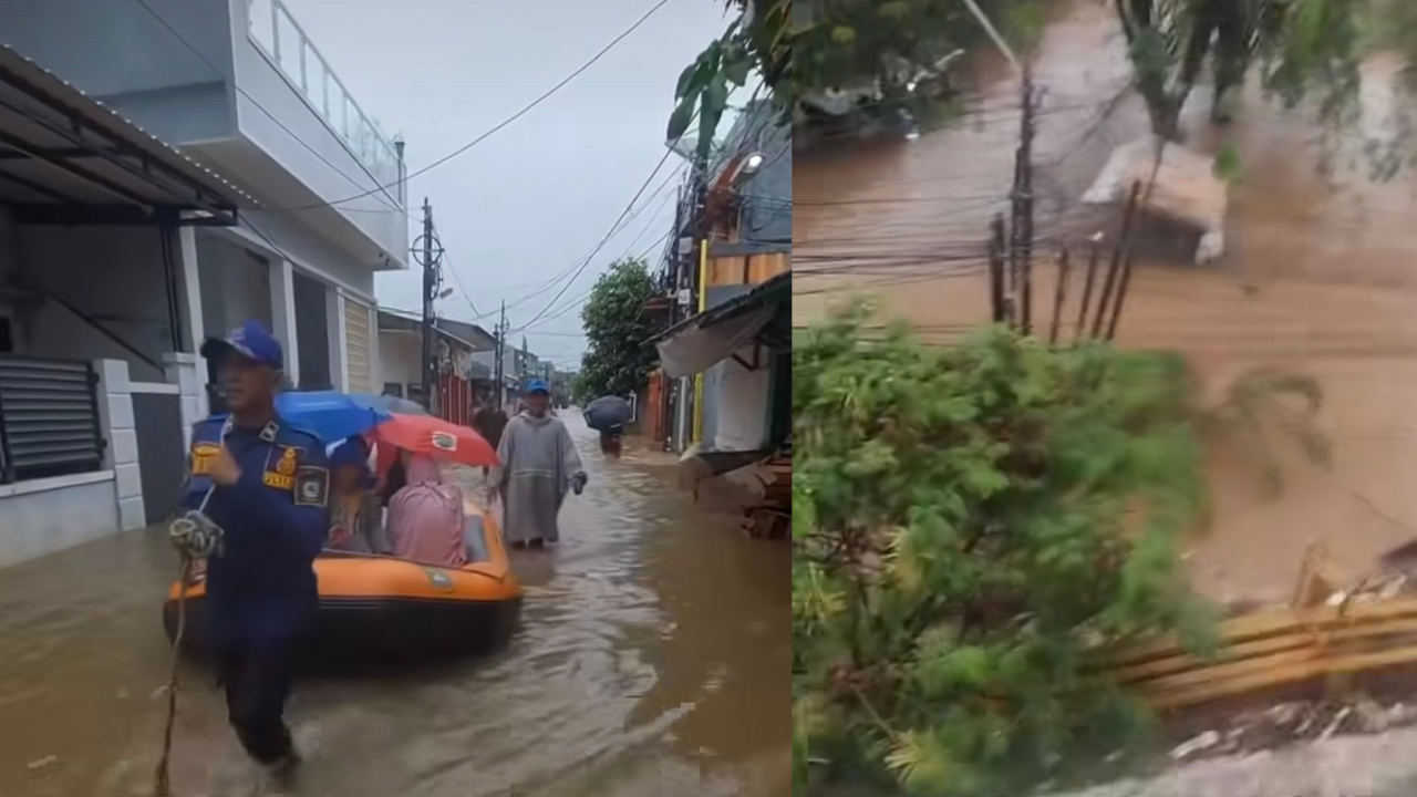 13 Titik Banjir di Tangerang Hari Ini 8 Maret 2026, Warga Mengungsi Sementara