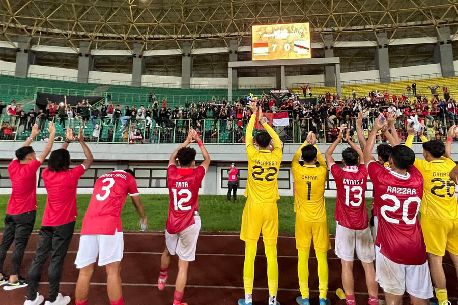 Piala AFF U-19: Timnas Indonesia Menang Besar atas Brunai Darussalam, Thailand Pemuncak Klasemen