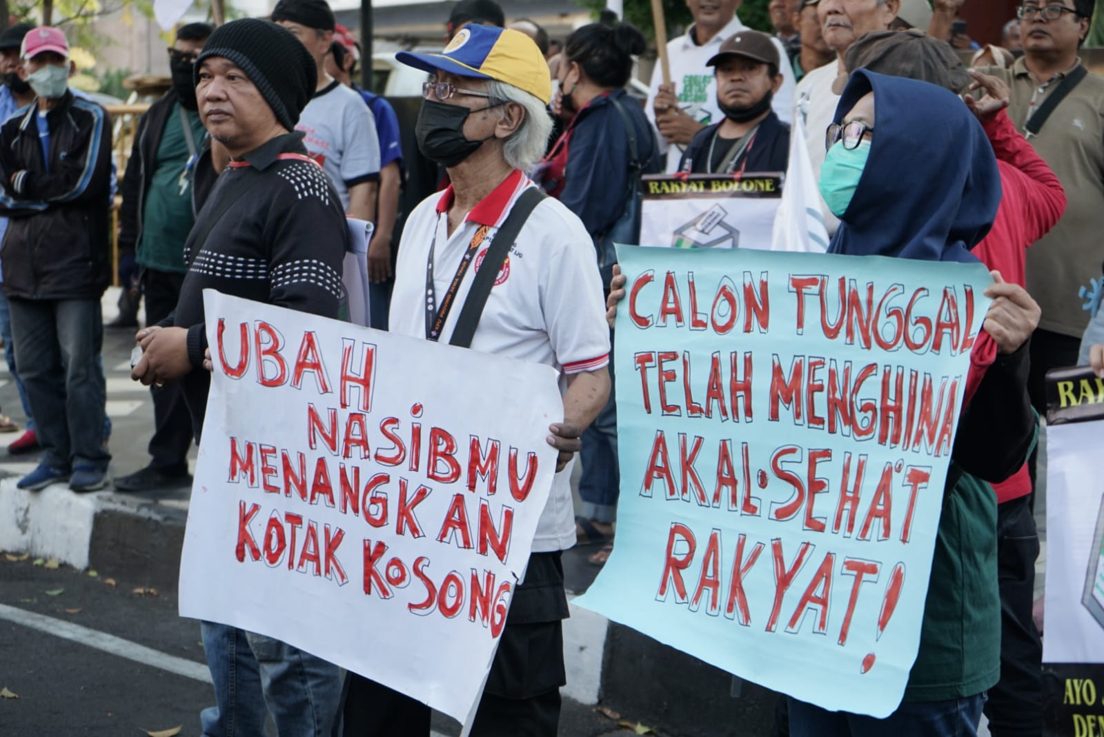 Masyarakat Surabaya Tolak Calon Tunggal: Gerakan Coblos Kotak Kosong Bergerak