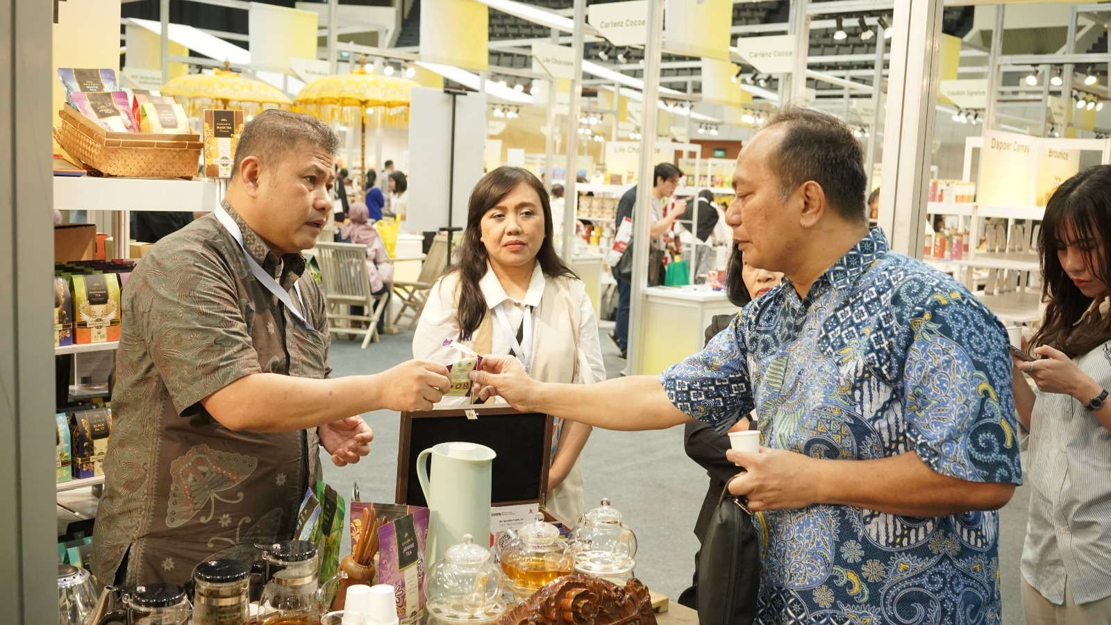 Program UMKM EXPO(RT) BRILIANPRENEUR, Bikin Teh Organik Bankitwangi Semakin Dikenal & Jajal Pasar Lebih Luas