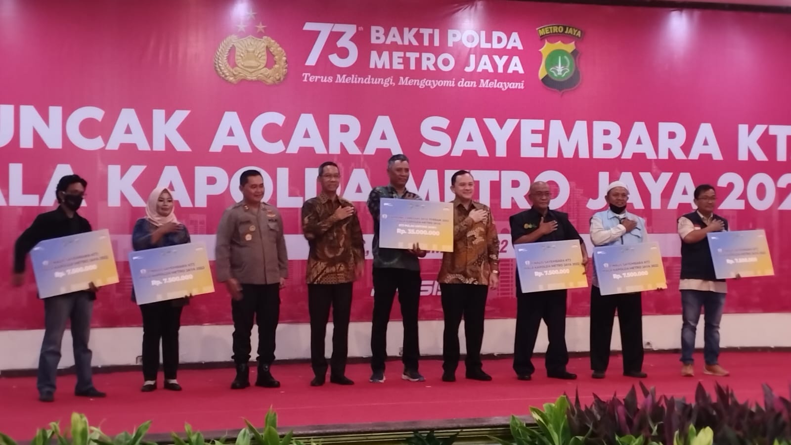 HUT Polda Metro Jaya ke-73 Dimeriahkan Kampung Tangguh Jaya, Bangkitkan Karakteristik Bangsa yang Gotong Royong, Guyub dan Rukun
