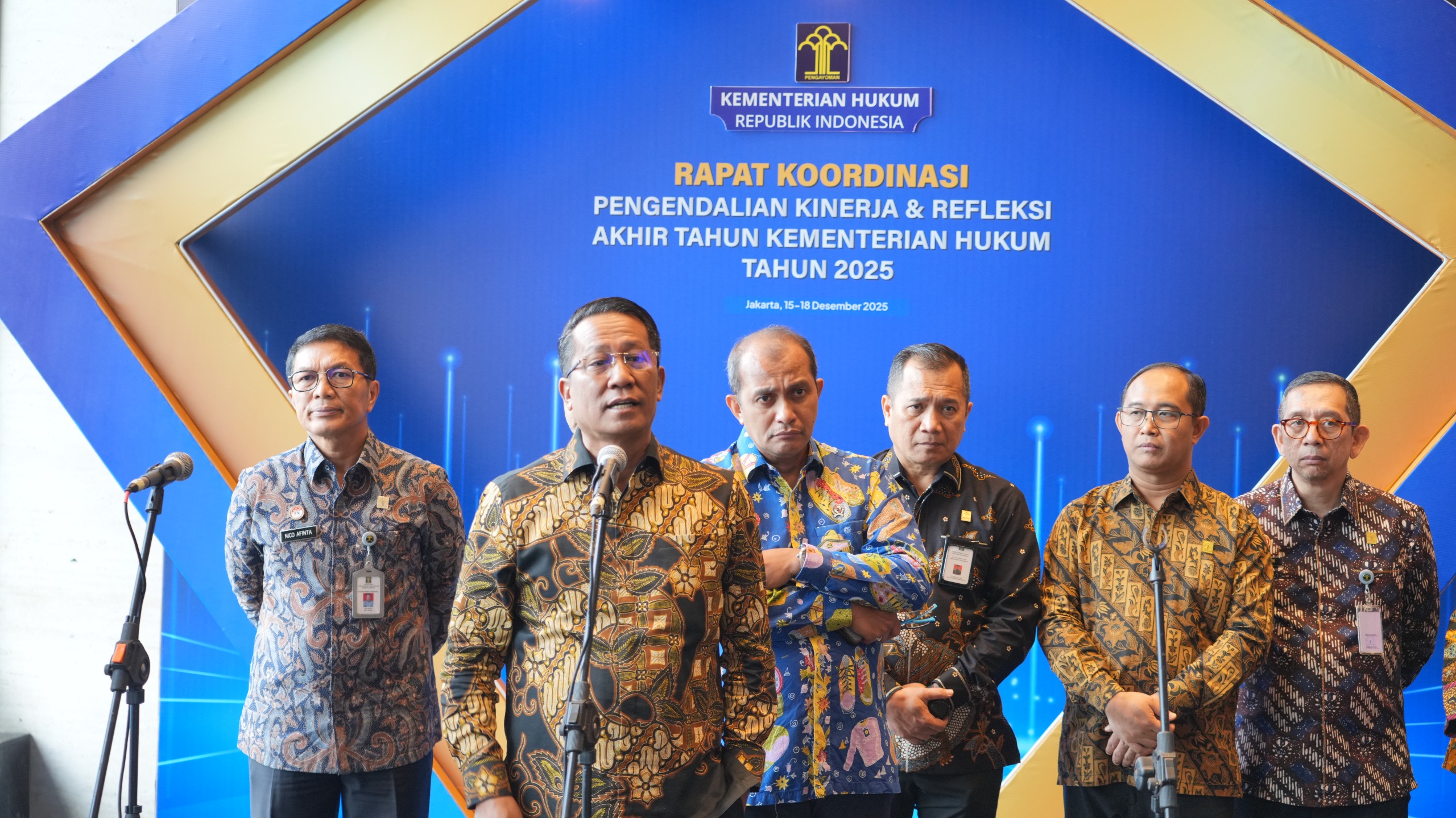 Capaian Kinerja Kementerian Hukum Tahun 2025: Naik, Bahkan Ada Melebihi Target!