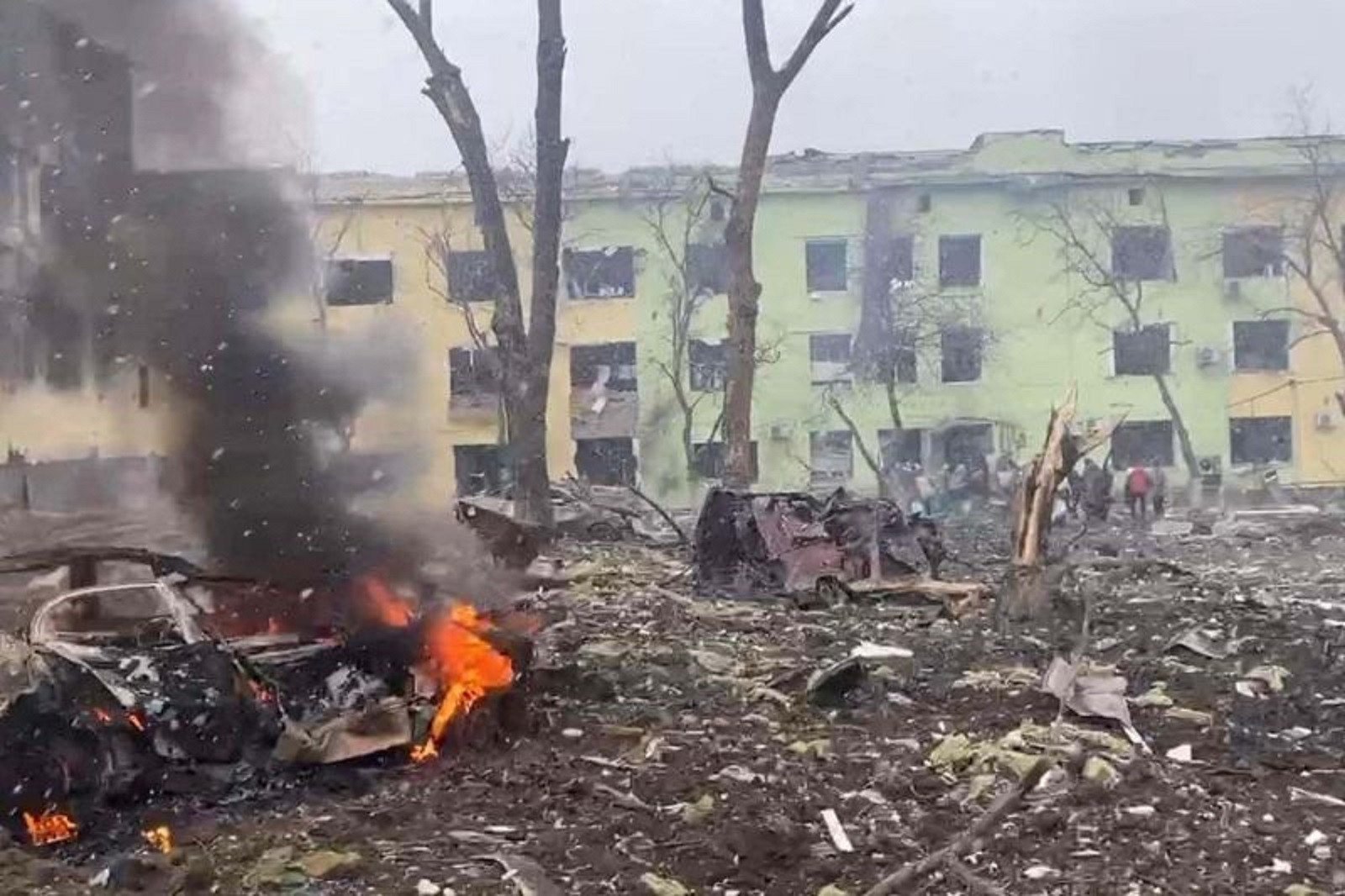 Puluhan Rudal Rusia Bombardir Ibu Kota Ukraina, 5 Orang Tewas dan Puluhan Luka Berat