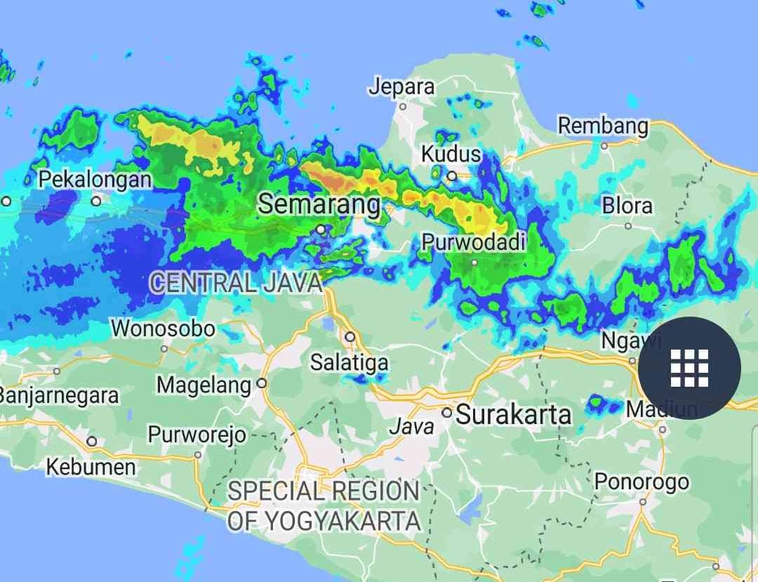 Cuaca Ekstrem Masih Membayangi Jawa Tengah 