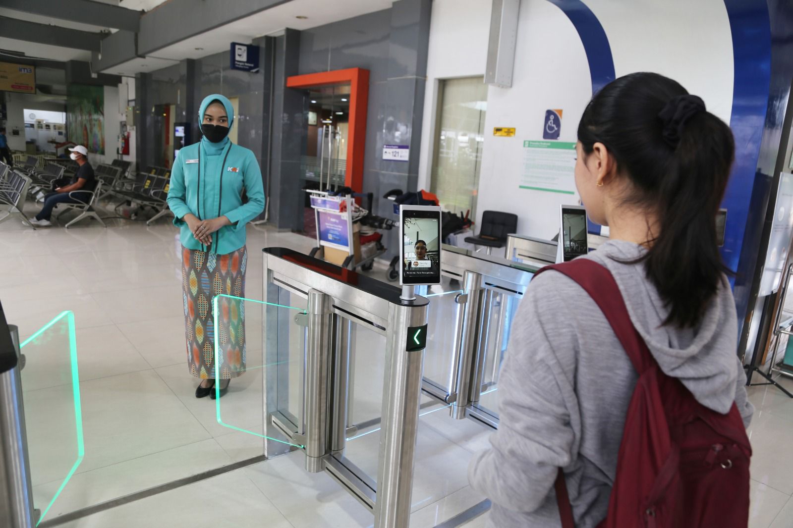 Sudah Coba Fasilitas Face Recognition di Stasiun Gubeng? Tanpa Cetak Boarding Pass, KTP dan Bukti Vaksin