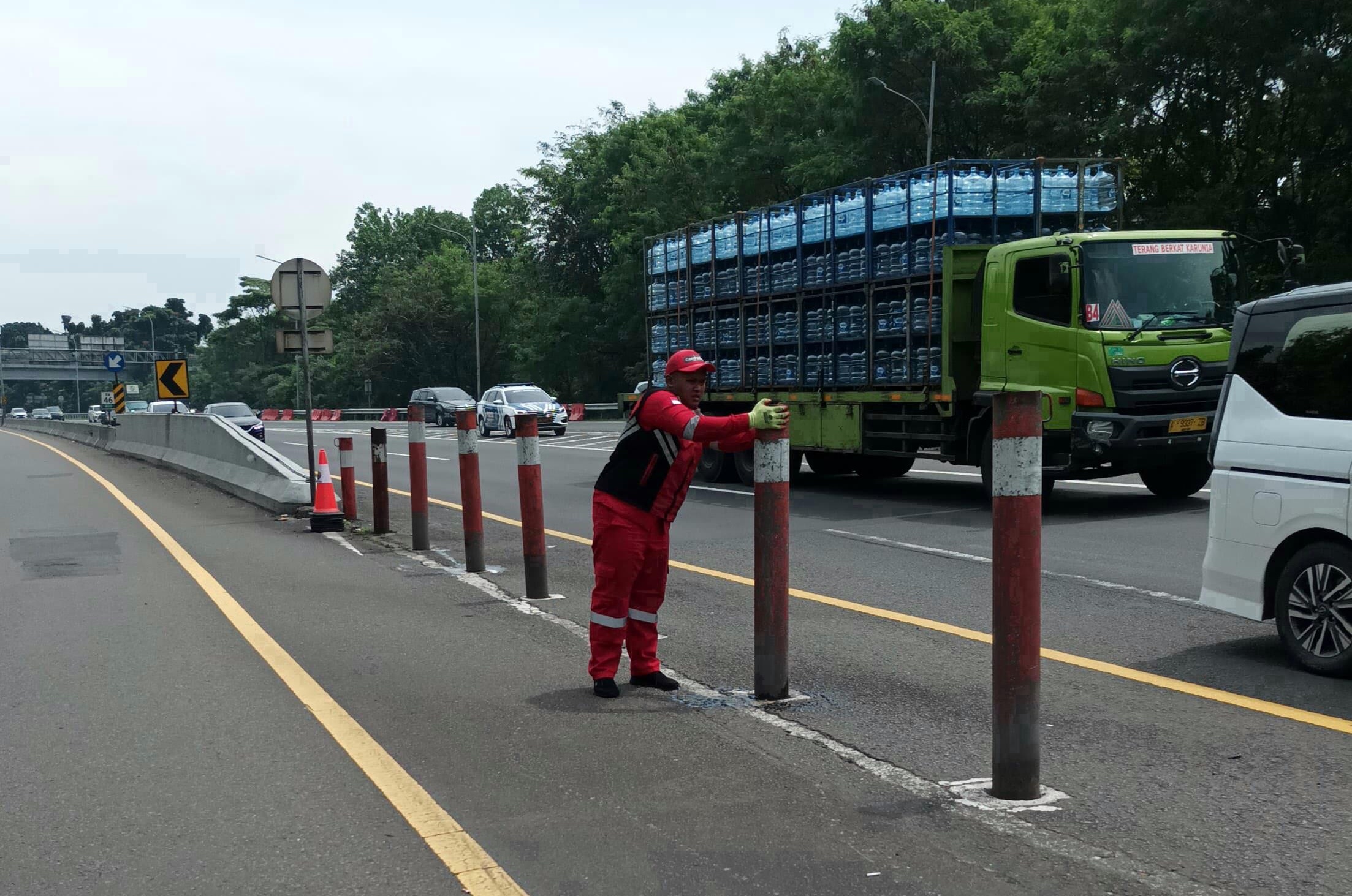 Arus ke Puncak Mulai Lancar, Contraflow Tol Jagorawi Resmi Dihentikan