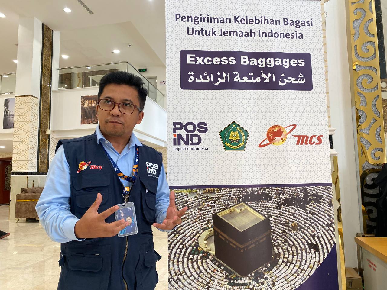 PT Pos Indonesia Buka Layanan Cargo Jamaah Haji, Rp 99 Ribu Per Kilogram