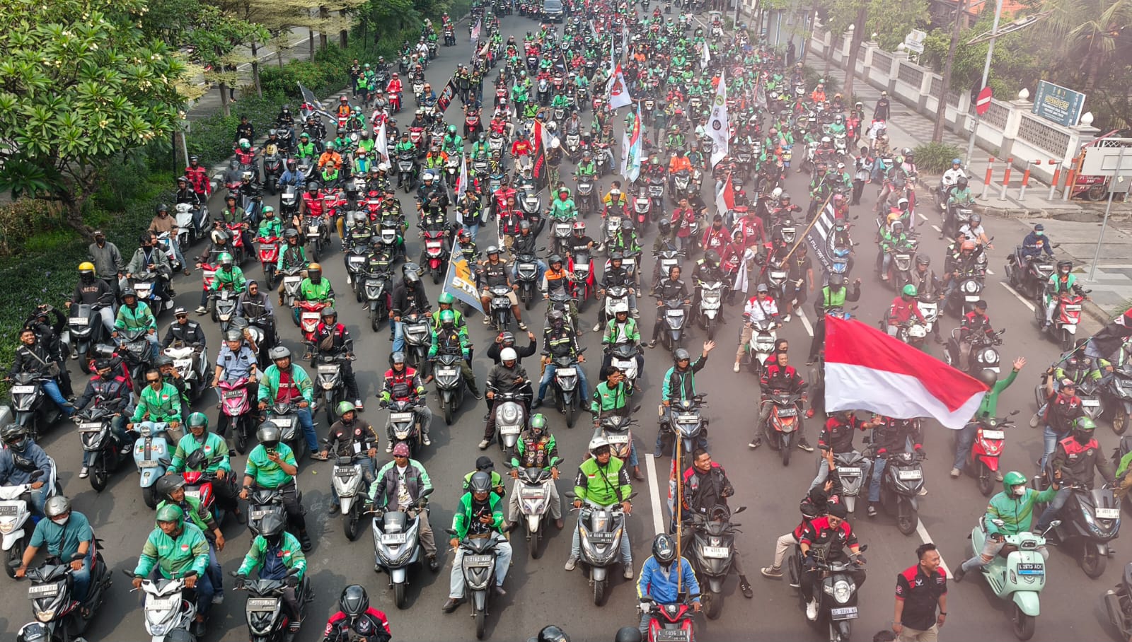 Sejumlah Komunitas Ojol Jabodetabek Dukung Skema Komisi 20 Persen: Jangan Rusak Sistem yang Sudah Stabil