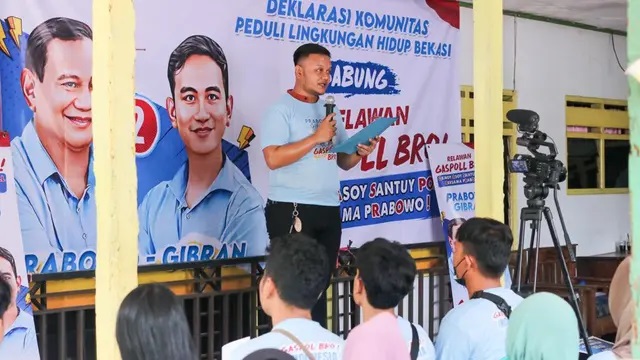 Pecinta Lingkungan Hidup Gabung Gaspoll Bro Dukung Prabowo-Gibran