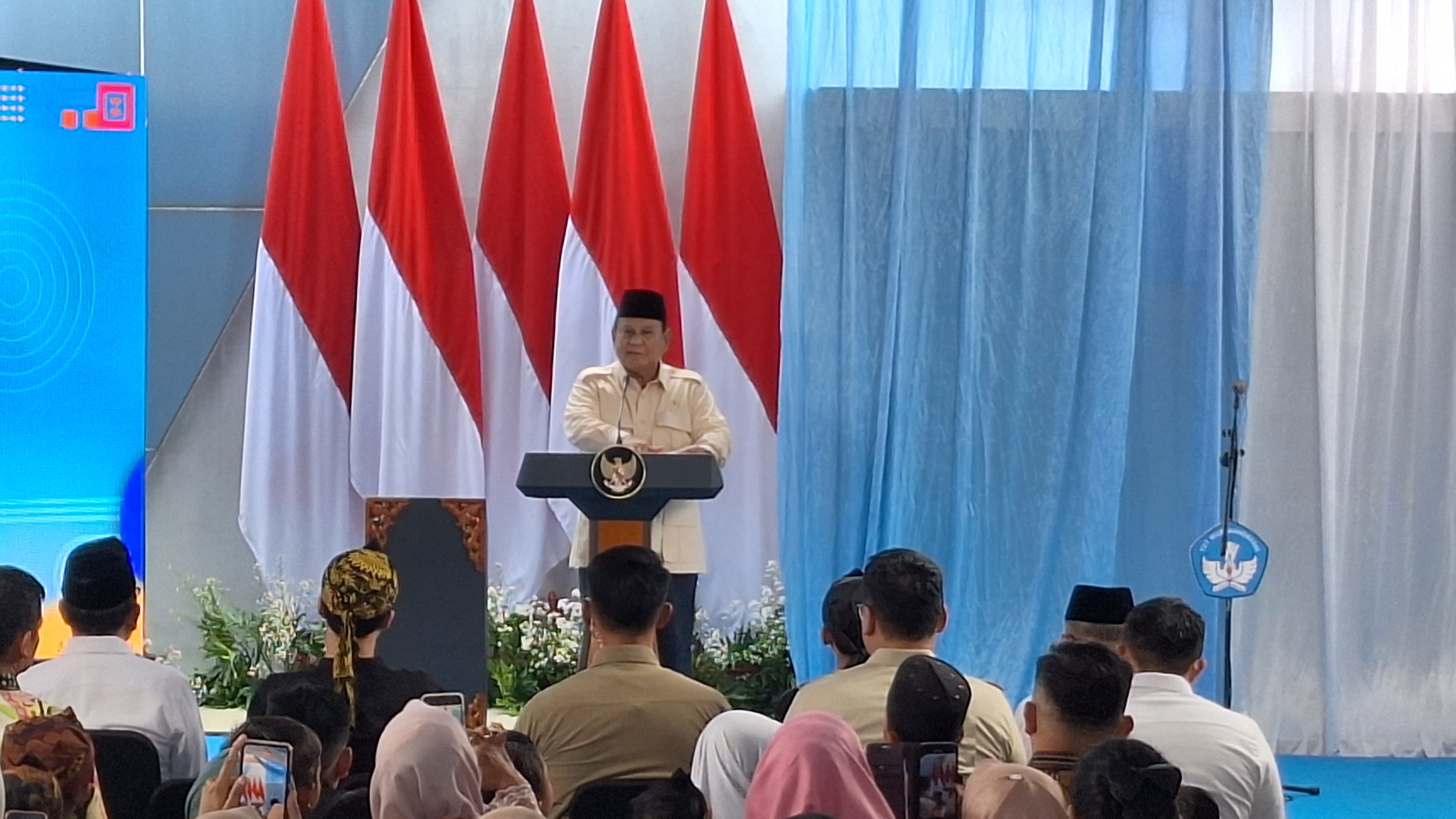 Prabowo: APBN Pendidikan Indonesia Posisi Teratas Dibanding Negara Lain