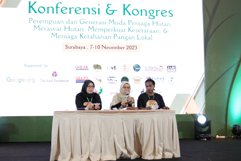 Kongres Perempuan Penjaga Hutan Indonesia Rancang Organisasi FPPHI