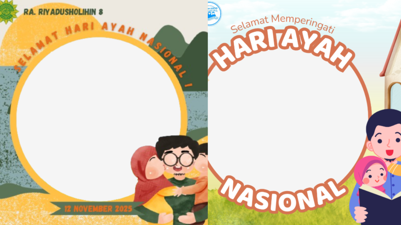 40 Link Twibbon Hari Ayah Nasional 2025 Terbaru dan Gratis Lengkap Ucapan, Upload ke Medsos Ungkapan Kasih Sayang