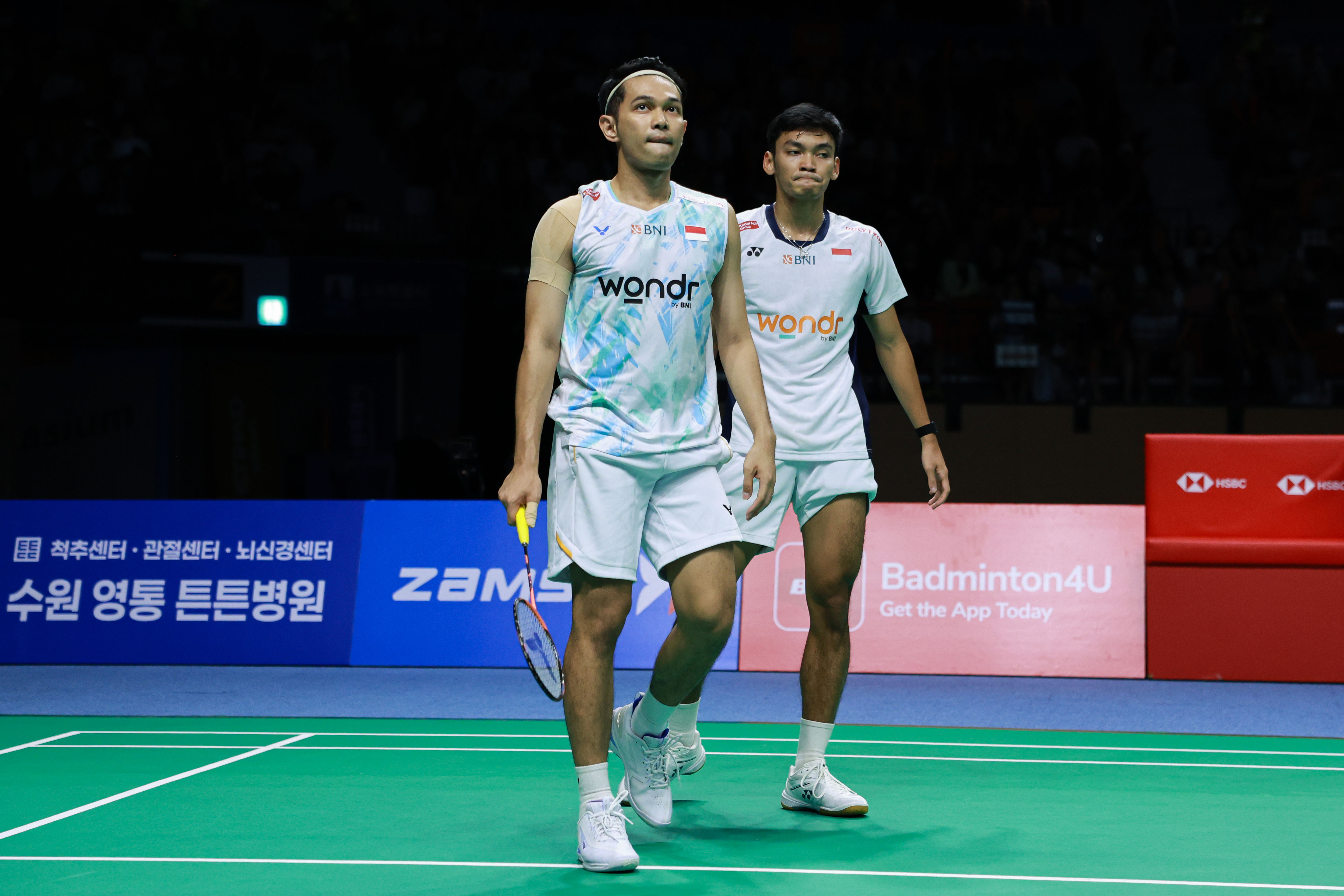 Kalah di Final Korea Open 2025, Fajar/Fikri Kembali Takluk dari Kim Won-ho/Seo Seung-jae