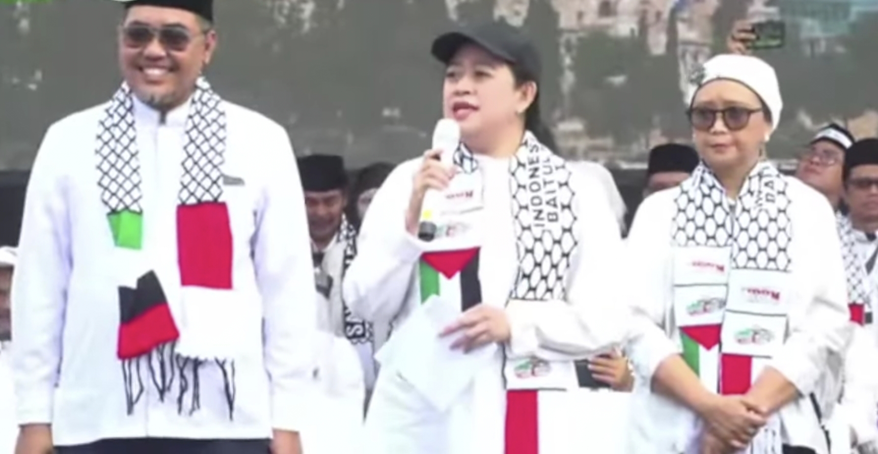 Ikut Aksi Bela Palestina, Puan Maharani Kecam Agresi Militer Israel dan Mendukung Kemerdekaan Palestina
