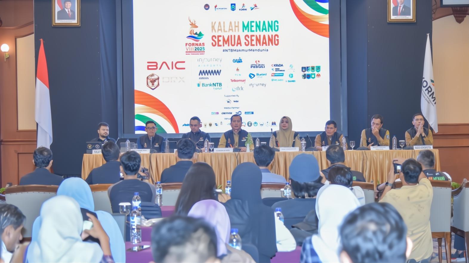 FORNAS VIII NTB Diikuti 20 Ribu Peserta: Targetkan Dampak Ekonomi Rp130 Miliar