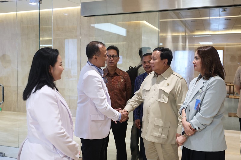 Prabowo: Fasilitas Kesehatan Modern Kunci Kurangi Ketergantungan pada Luar Negeri