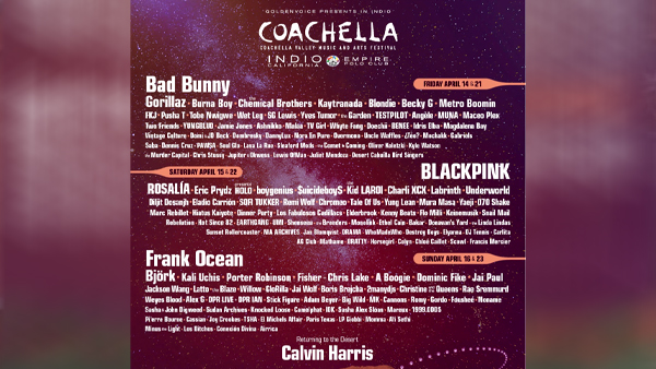 BLACKPINK Jadi Artis Utama di Festival Coachella, K-Pop Pertama Dalam Sejarah Arts Festival Amerika Serikat  