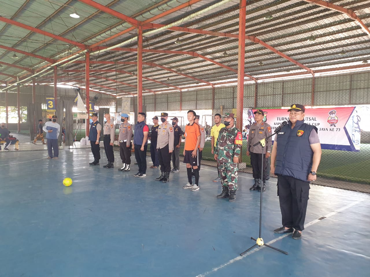 Turnamen Futsal Polisi di Jakarta Barat 'Kejar Prestasi, Tolak Tawuran'