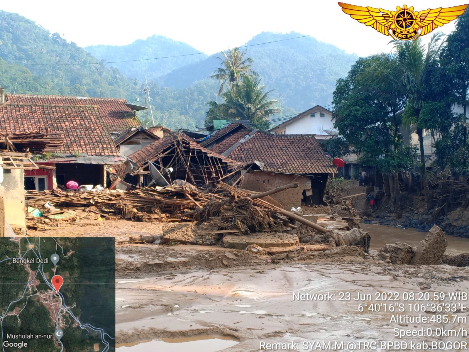 Sungai Cisarua dan Cianten Meluap, 600 Rumah Terdampak Banjir