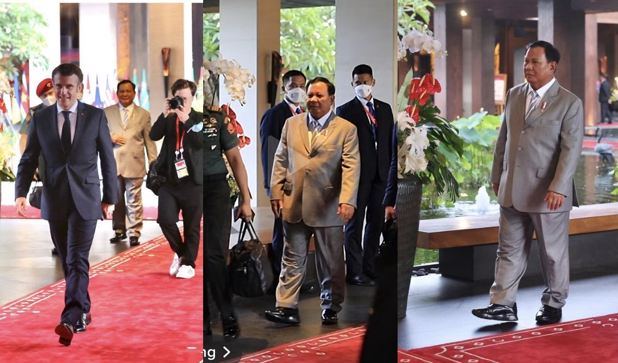 Momen Prabowo Tidak Injak Karpet Merah Dibanjiri Pujian, Warganet: Kita Belajar Adab dari Beliau