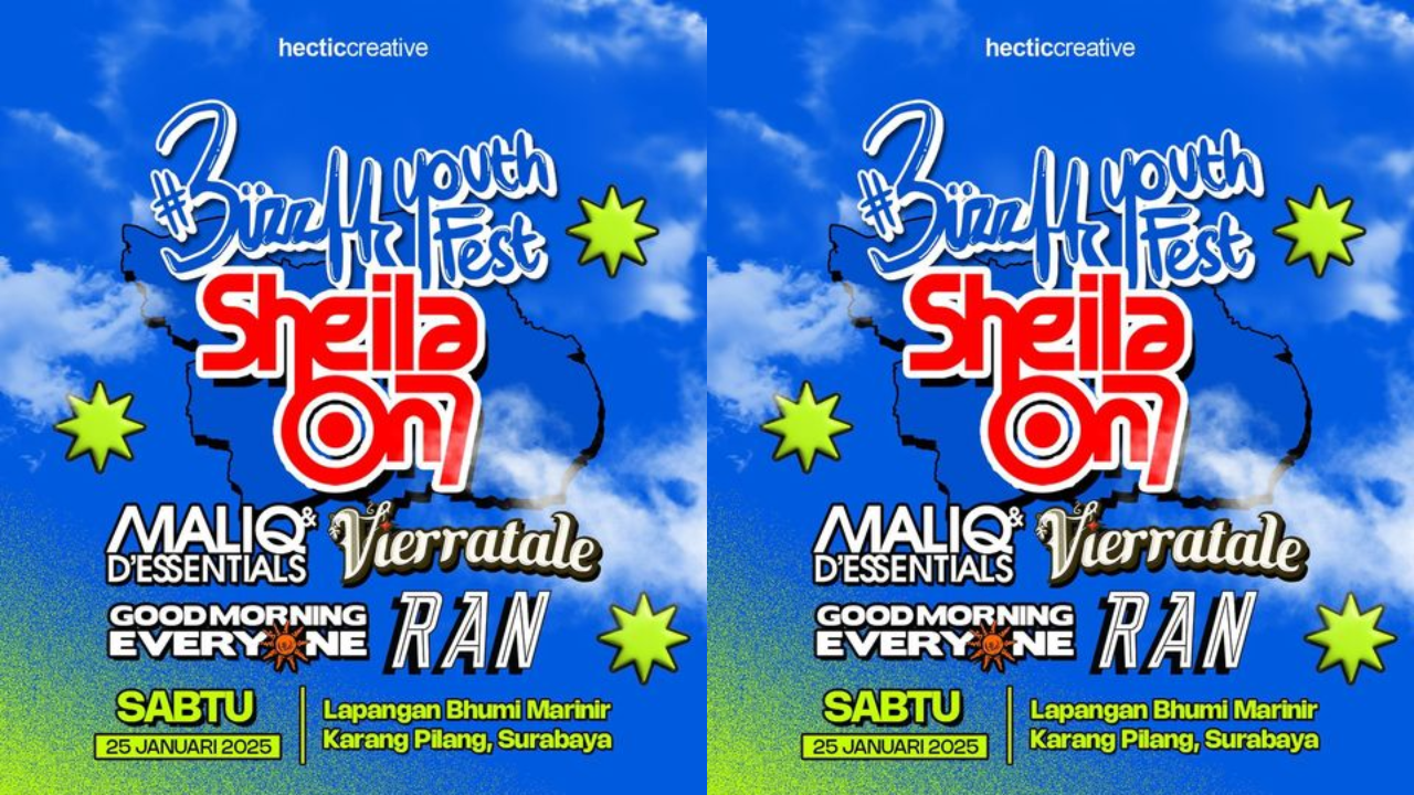 Sheila Gank Merapat! Konser Sheila On 7 di Buzz Youth Fest Surabaya 25 Januari 2025, Makin Meriah Ada MALIQ & D'Essentials hingga RAN