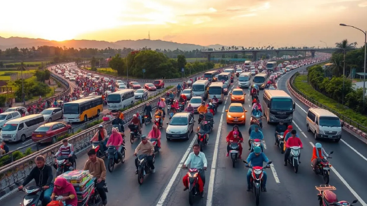 Jasa Raharja Sebut Angka Kecelakaan Fatal Selama Mudik Lebaran 2025 Turun Hingga 75 Persen