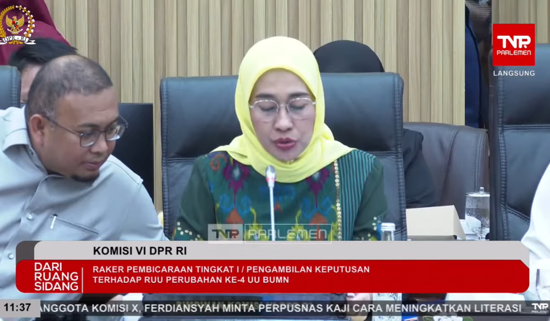 Komisi VI DPR dan Pemerintah Sepakat, RUU BUMN Segera Disahkan di Rapat Paripurna