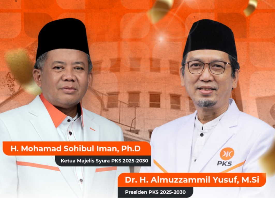 Almuzammil Yusuf Terpilih Jadi Presiden PKS periode 2025-2030, Berikut Susunan Pimpinan Pusat Hasil Musyawarah I 