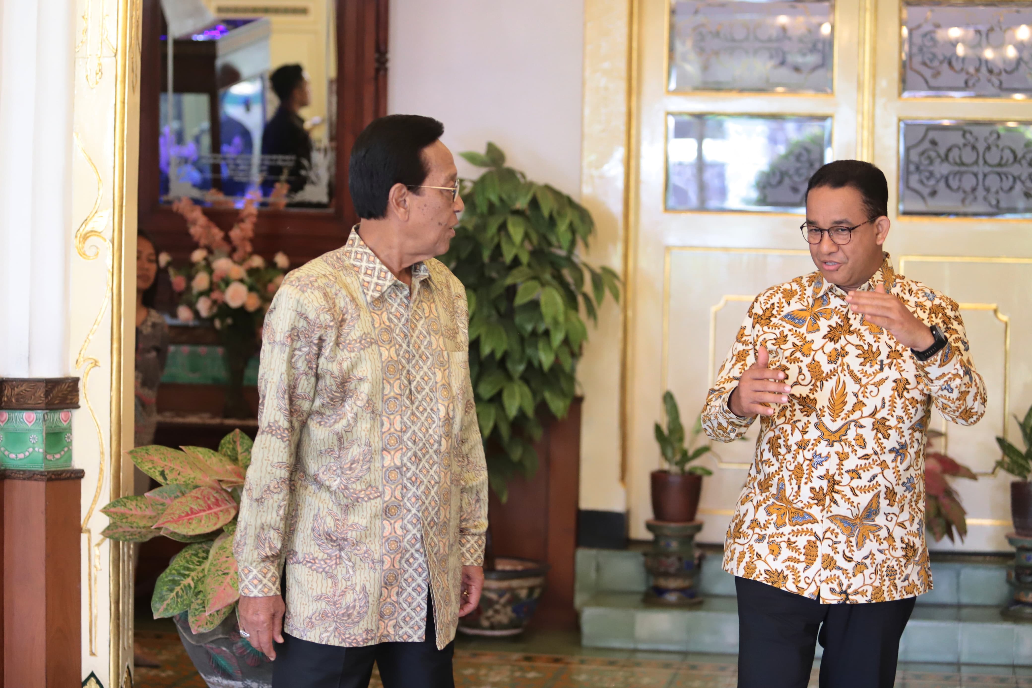 Usai Bertemu Sultan HB X, Anies Makin Terkesan dengan Keistimewaan Yogyakarta