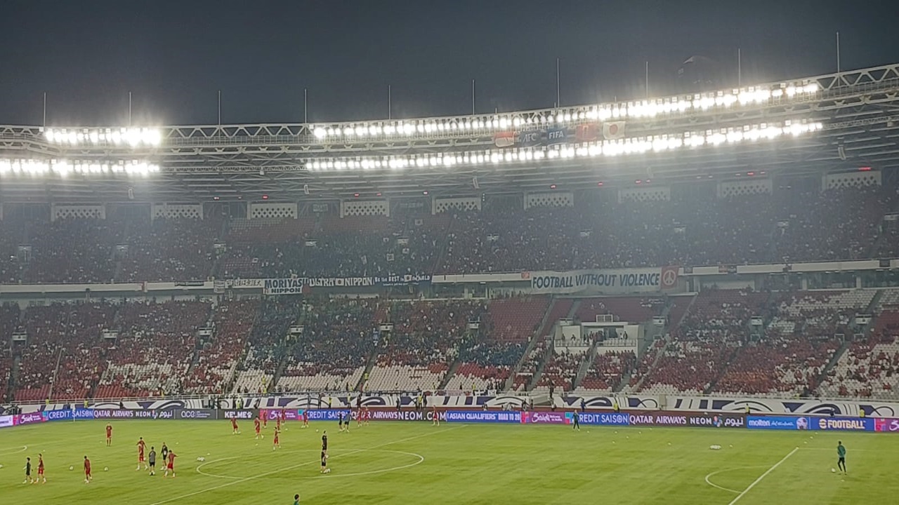 Tabuh Drum di GBK, Fans Jepang Malah Diteriaki 'Sahur Sahur' Oleh Suporter Timnas Indonesia