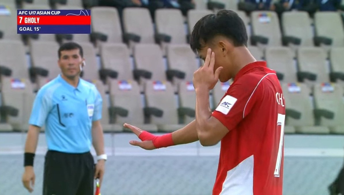 Piala Asia U-17: Dua Gol Gholy dan Alberto Bawa Indonesia Unggul 2-0 atas Yaman!