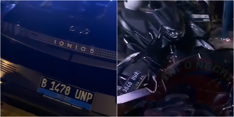 Sopir Ioniq 5 Tabrak 23 Motor di Helens Sunter Ternyata Mabuk!