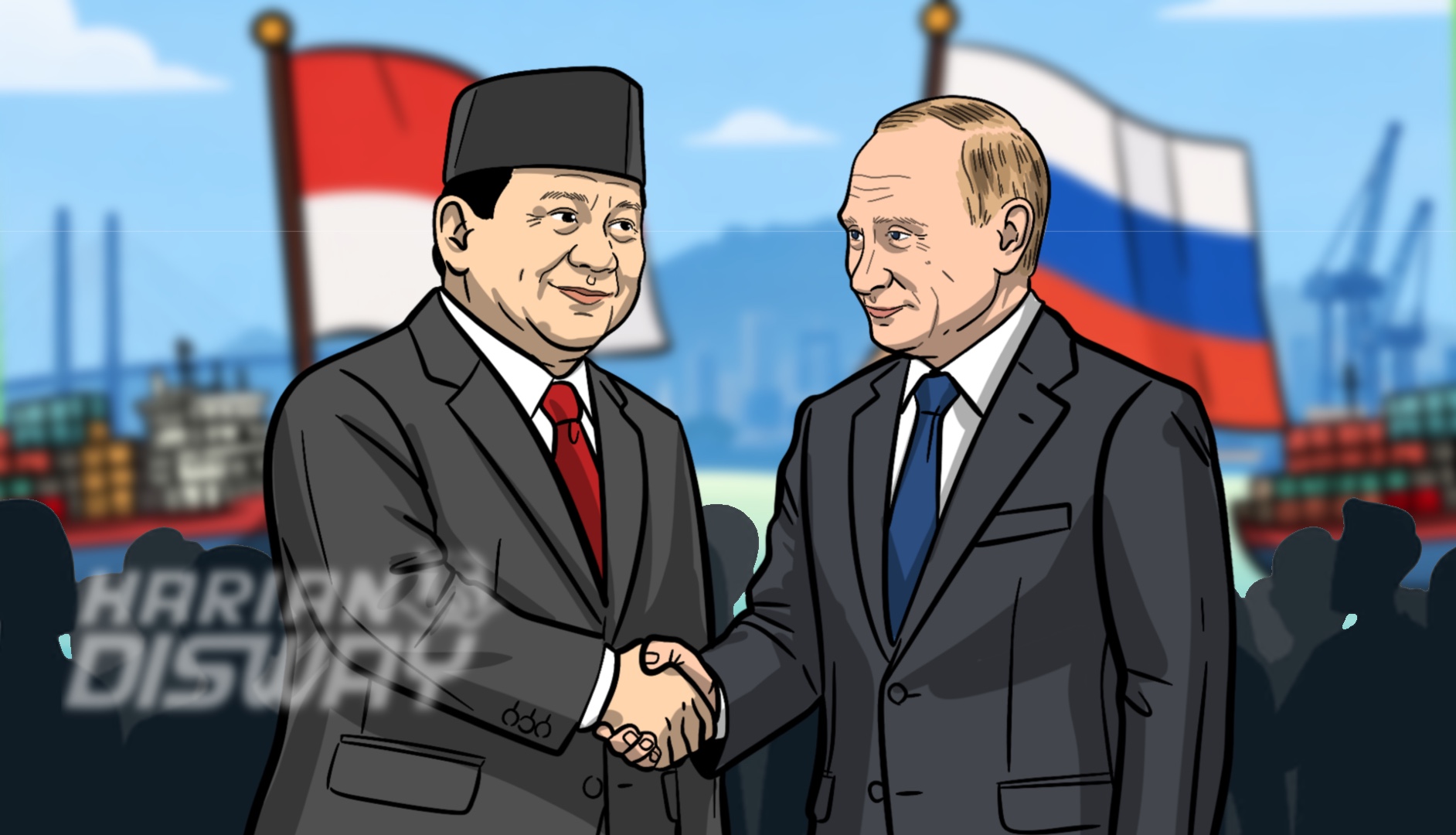Dari Vladivostok, Gotong Royong Mengikat Indonesia dan Rusia