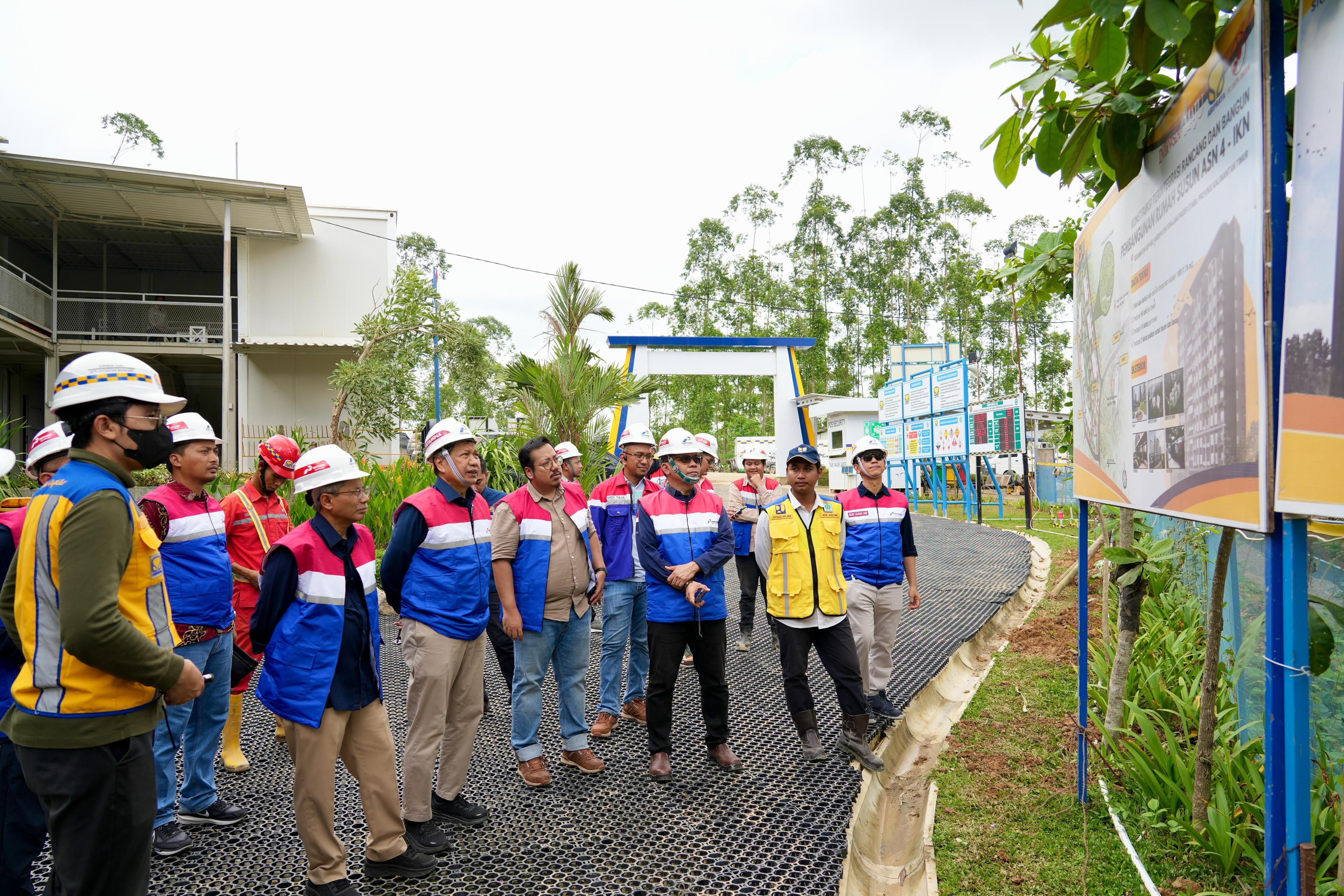 BPH Migas Tinjau Pembangunan Infrastruktur Jargas di IKN, Target Rampung Sebelum 17 Agustus