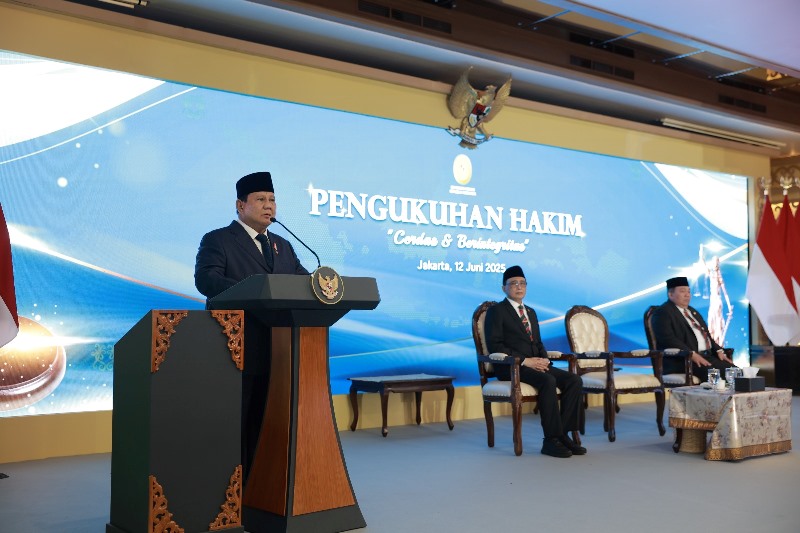 Prabowo Siap Potong Anggaran TNI-Polri Agar Gaji Hakim Bisa Naik